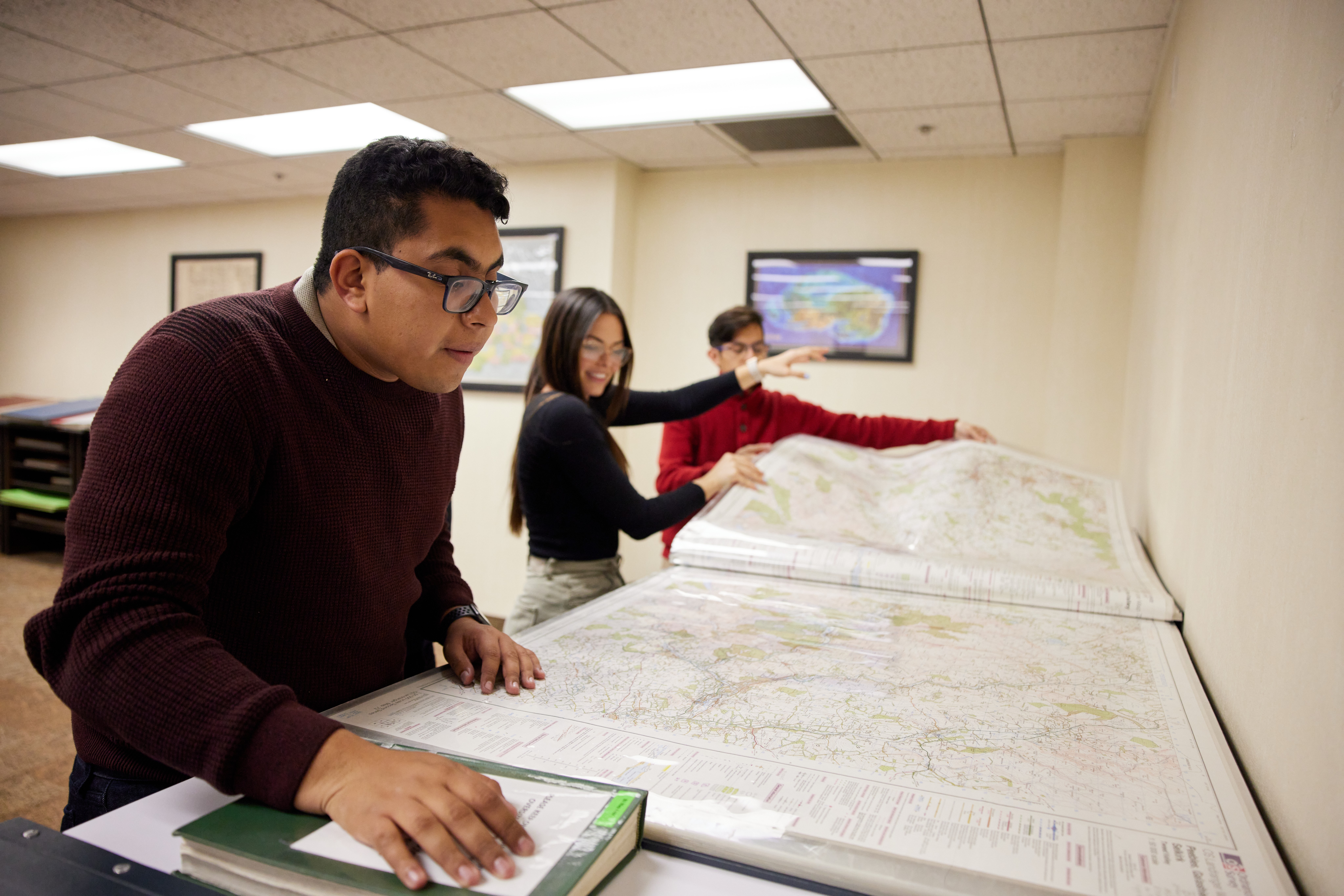 Library maps
