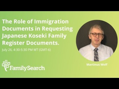 The Role of Immigration Documents in Requesting Japanese Koseki Family Register Documents.-н өнгөц зураг